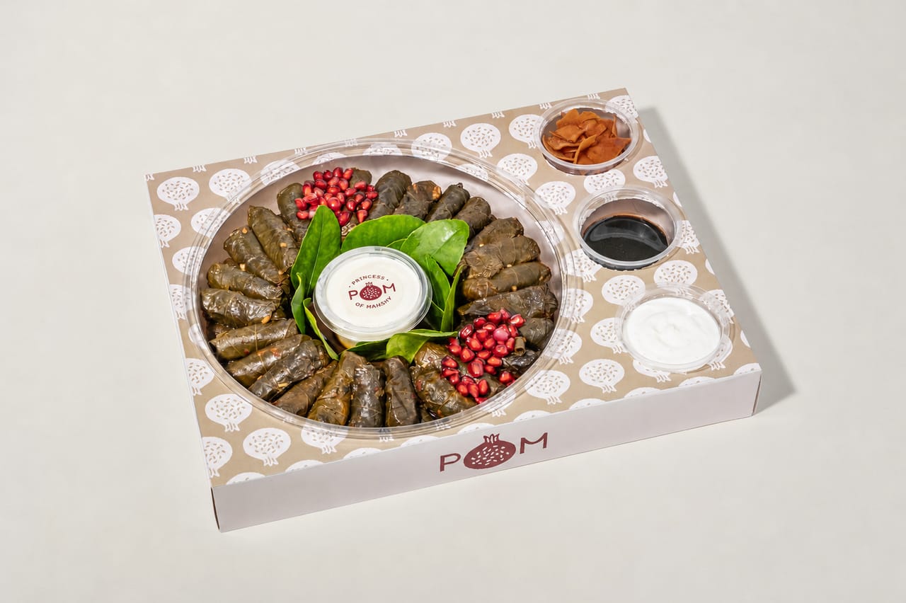 Waraq enab fatteh Platter